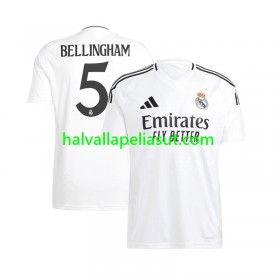 Jalkapallo Pelipaidat/Peliasut Real Madrid Jude Bellingham 5 Kotipaita 2024-2025 Lyhythihainen